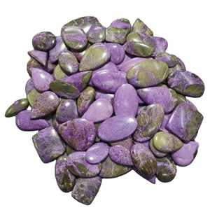 Meilleures ventes AMAN GEMS JEWELLERY : Pierres précieuses cabochons en vrac de qualité supérieure, quartz, formes et tailles variées, faites à la main, naturelles, prêtes pour la création de bijoux - Product Image 3