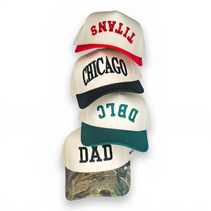 Gorra de Béisbol Personalizada con Bordado 2D/3D Invertido, Logotipo, Patrones de Árboles, Visera Impresa, Estilo Vintage de 2 Tonos - Product Image 4