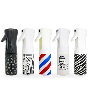 IKZARSA Professional Custom Empty Plastic Colorful Recyclable Durable Spray <b>Bottle</b> <b>200ml</b> 300ml 500ml Fine Mist Barber Hair - Product Image 1