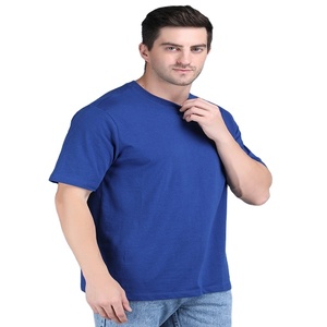 T-shirt à col rond pour hommes Street wear Vente en gros Poly coton de différentes méthodes d'impression et matériaux en stock à vendre - Product Image 6