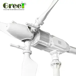Горячая распродажа, китайская фабрика, 5 кВт, 30 кВт, ветряная турбина с регулируемым шагом, ветряная турбина, гибридная силовая система