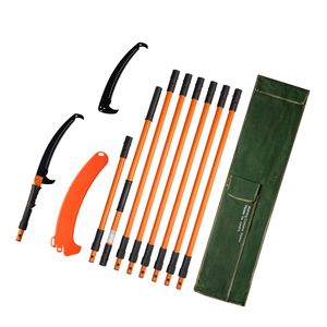 Sega a Palo Manuale con Manico Estensibile in Alluminio da 1,35-8 m, Lama Affilata in Acciaio 65Mn, Manico Leggero in Fibra di Vetro, Doppia Impugnatura - Product Image 5