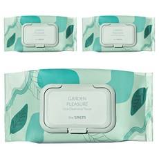 The Saem Garden Pleasure Cica Cleansing Tissue 100 Feuilles par Paquet 3 Paquets en Promotion pour le Démaquillage - Product Image 1