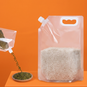 Envases de Plástico Flexibles para Productos Líquidos y Gelatinosos, Bolsa para Bebidas con Boquilla y Bolsa con Cierre Hermético - Product Image 3