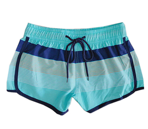 Shorts de bain pour femmes à imprimé numérique extensible dans 4 directions, respirants, pour la plage et le surf, shorts de surf pour filles pour les sports de plage - Product Image 3