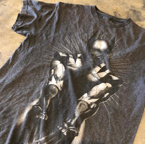 Fabricants de vêtements T-shirt personnalisé Dtg impression 100% coton T-Shirt 230 Gsm unisexe noir Vintage hommes en gros lavage à l'acide T-shirt - Product Image 2