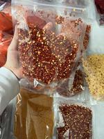 Flocons de piment séchés 100% naturels, granulométrie AD Raw 40-120 Mesh, pour assaisonnement, poudre de piment, granulométrie chili