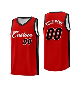 Maillot de basket-ball léger de qualité supérieure séchage rapide chemise grande taille impression de logo personnalisé prix de gros respirant solide - Product Image 6