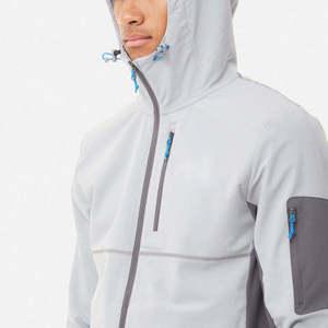 Waterproof Outdoor <b>Windbreaker</b> Jacket <b>Men</b> Hooded Lightweight Softshell Windproof Breathable Hiking Camping Sportswear Coat - Product Image 3