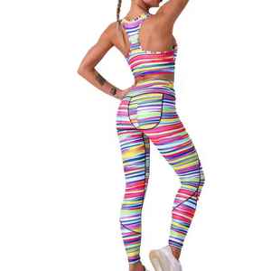 Premium Quality Women Sublimation Print Yoga Set Fashionable And Unique Style Wholesale Price For Women Yoga Set - Product Image 4