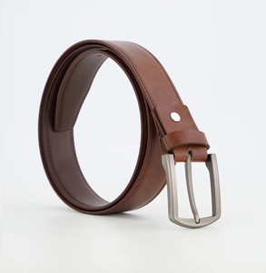 Ceintures de luxe en cuir véritable pour hommes avec boucle à ardillon de bonne qualité, logo personnalisé, OEM, ceintures personnalisées de haute qualité, vente en gros, marque - Product Image 1