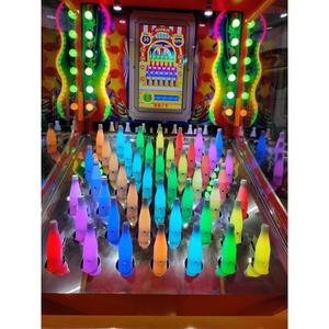 <b>Ring</b> Toss Arcade Machine Coin Operated <b>Ring</b> Bottle 220V 400W Wooden Metal Automatic <b>Ring</b> Recovery Platform Carnival Lottery Game - Product Image 6