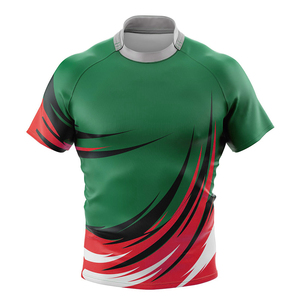 เสื้อรักบี้ทีมแบบกำหนดเอง ชุดกีฬารักบี้แบบซับลิเมชั่น เสื้อยืดสปอร์ต OEM ผู้ผลิตชุดกีฬารักบี้ ผู้ผลิตเสื้อรักบี้ - Product Image 4