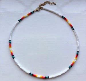 Delicado Collar Boho Multicolor al por Mayor, Collares de Verano para la Playa, Ajustables, Hechos a Mano, Regalo de Joyería de Moda para Ella - Product Image 1