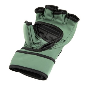 Guantes de MMA de cuero personalizables profesionales de 8oz y 12oz Guantes de Kickboxing cómodos con su propio logotipo Precio de nuevo diseño - Product Image 2