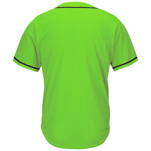 Camisetas de Béisbol OEM al por Mayor, Ropa Deportiva Transpirable con Logotipo Personalizado, Camiseta de Softbol para Hombre de Alta Calidad 100% Poliéster con Cuello en V y Tirantes en T - Product Image 3
