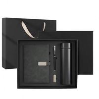 Ensemble Cadeau d'Affaires Promotionnel de Luxe OEM en Gros : Parapluie Personnalisé, Tasse Thermos, Carnet A5 avec Logo – Cadeaux d'Entreprise Publicitaires