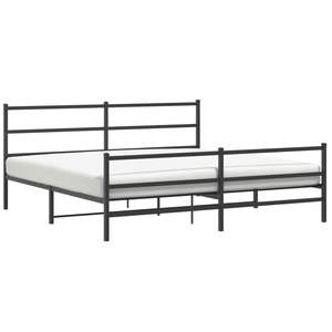 Base de Cama de Acero con Recubrimiento de Polvo Negro de 76 x 79.9 Pulgadas, Camas Metálicas - Product Image 2