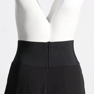 Pantalons formels slim pour femmes, vêtements de bureau, fabricant en gros, pantalons en coton et lin pour femmes, respirants, décontractés, vente en gros - Product Image 5