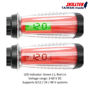Testeur de circuit automobile professionnel 6V-24V avec sonde spéciale et câble spiralé robuste pour le diagnostic du système électrique des véhicules - Product Image 4