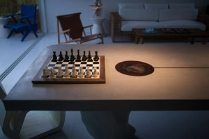 Handmade <b>Wooden</b> <b>Chess</b> <b>Set</b> With Board Modern Design For Home Decoration Rectangle Shape Polished Finish Tabletop Use - Product Image 5