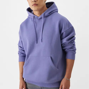 Unisex 100% Cotton Winter Fleece Zipper-Up Hoodie Custom Logo Printed Oversized Sweatshirt Hip Hop <b>Waterproof</b> Available XS Size - Product Image 1