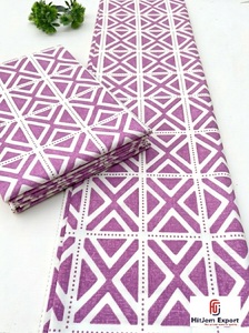Tela Ligera de Sarga 100% Algodón con Estampado Africano Ghana para Ropa, Bolsos, Manualidades, Uso Exterior y Producción Textil Batik - Product Image 4