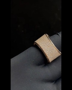 Bague personnalisée avec nom sertie de moissanite VVS, en argent sterling 925, passe le testeur, bijou personnalisé pour homme, cadeau pour lui - Product Image 4