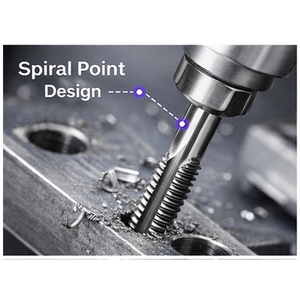 Jeu de tarauds métriques HSS pour filetage manuel et machine M3 M4 M5 M6 M8 M10 - Product Image 3