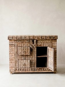 Vintage Heritage <b>Wooden</b> Multi <b>Storage</b> Trunk <b>Chest</b> Box Coffee Table Cabinet with Metal Fittings for Farmhouse Bedroom Living Room - Product Image 4