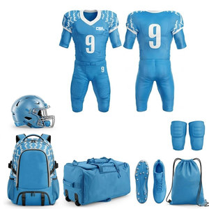 Equipación de Fútbol Americano de Primera Calidad con Kit de Entrenamiento Completo para Jugadores Profesionales Masculinos para Uso en Partidos - Product Image 1