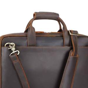 กระเป๋าหนังคุณภาพดี ดีไซน์ใหม่ล่าสุด ผลิตตามสั่ง คุณภาพระดับมืออาชีพ กระเป๋าเอกสารหนังแท้สำหรับใส่แล็ปท็อป - Product Image 4