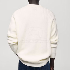Winter Knitted Breathable V-neck Wool Liner <b>Long</b> Sleeve Button Front <b>Men</b> <b>Cardigan</b> Soft Touch Rib Cuff Casual Office Daily Wear - Product Image 2