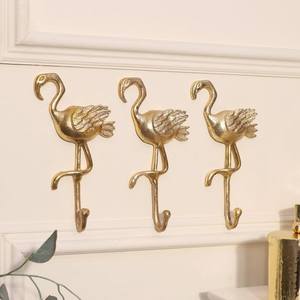 Ganchos de Pared Golden Cat, Perchero de Metal con Diseño Novedoso para Almacenamiento de Ropa, Juego de 3 Piezas - Product Image 5