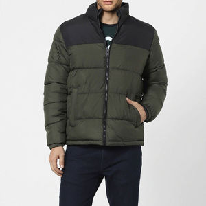 Veste parka en coton doublée de duvet avec logo personnalisé imprimé, 3 en 1, à capuche, de haute qualité, pour homme, avec grande poche, noyau intérieur amovible, coupe-vent - Product Image 1