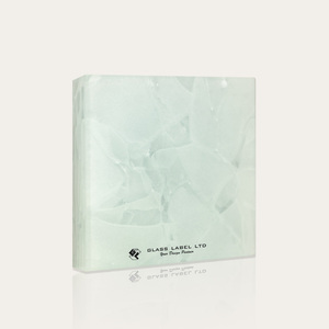 Verre d'art intérieur teinté sablé antique acide imprimé sur mesure pour éclairage d'escalier d'hôpital d'hôtel de salle de bains-usage domestique - Product Image 3