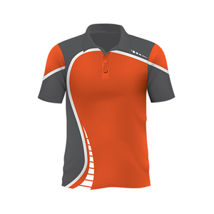 Custom Wholesale Latest Design Men Colorful Sublimation Hip Hop Short Sleeve Men Polo T Shirts - Product Image 6