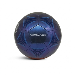 ลูกฟุตบอลเย็บมือ GAMEGAZER ขนาด 5 น้ำหนัก 400-440 กรัม รอบวง 680-700 มม. 32 แผ่น ทนทาน ผิวสัมผัสแบบดั้งเดิม - Product Image 1