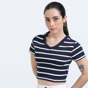 Nardon Apparel – Nouveau Crop Top Sexy à Col Rond ou Col Montant, Coupe Slim, Imprimé Sérigraphié Personnalisé, Grande Taille, Couleur Unie, pour Femme - Product Image 5