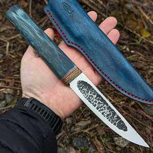 Yakut handmade <b>knife</b> , Forged <b>knife</b> for hunting and fishing - Product Image 3