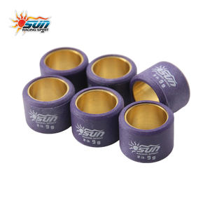 Rodillos de Peso para CVT SUN Racing 9G, 20x15mm, Latón, para SKYDRIVE125/CLICK125/PCX, Mejora del Rendimiento de la Transmisión del Scooter, 6 Piezas, Color Morado - Product Image 5