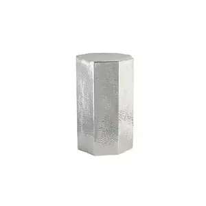 Mesa de Centro Rectangular Moderna de Acero para Sala de Estar, Color Negro, Duradera y Decorativa - Product Image 4