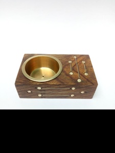 Best Style Design Wooden Bakhoor Burner Carved Bakhoor Burner Laser Engraving Bakhoor Burner Mubkhar At factory Wholesale Price - Product Image 6
