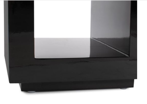 Table console rectangulaire noire, table d'appoint moderne, table d'appoint étroite pour entrée, salon - Product Image 3