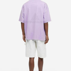 Camisetas de algodón 100% con estampado y lavado ácido, de corte holgado, de alta calidad, hechas en Pakistán, al por mayor, a precio económico, para hombre. - Product Image 5