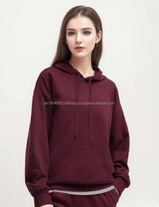 BYAG6W788 Fabricants en gros, sweat-shirts à capuche surdimensionnés en polaire épaisse en polyester et coton, personnalisés, noirs, anti-rétrécissement, unisexes - Product Image 2