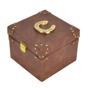 Handmade Luxury Gift Box Premium Quality Storage Boxes & <b>Bins</b> Wedding Events Return Gifting Decorative Box Equestrian Style - Product Image 1