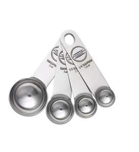Traditional Steel <b>Measuring</b> Spoon <b>Set</b> with Accurate Markings for Baking Cooking and Food Preparation Use Home Decor - Product Image 4