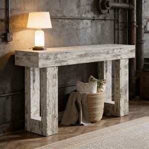 63-Inch Wooden <b>Sofa</b> <b>Table</b> for Entryway Console <b>Tables</b> Product Category - Product Image 1