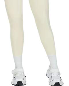 Women Ivory White Solid Sports Bra And High Waist <b>Leggings</b> Set Stretch Yoga Fitness Gym Workout Wear Custom OEM Wholesale - Product Image 6